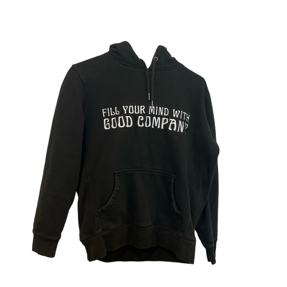 Original Favorites Women’s Fill Your Mind With‎ Good Company Hoodie Size Medium